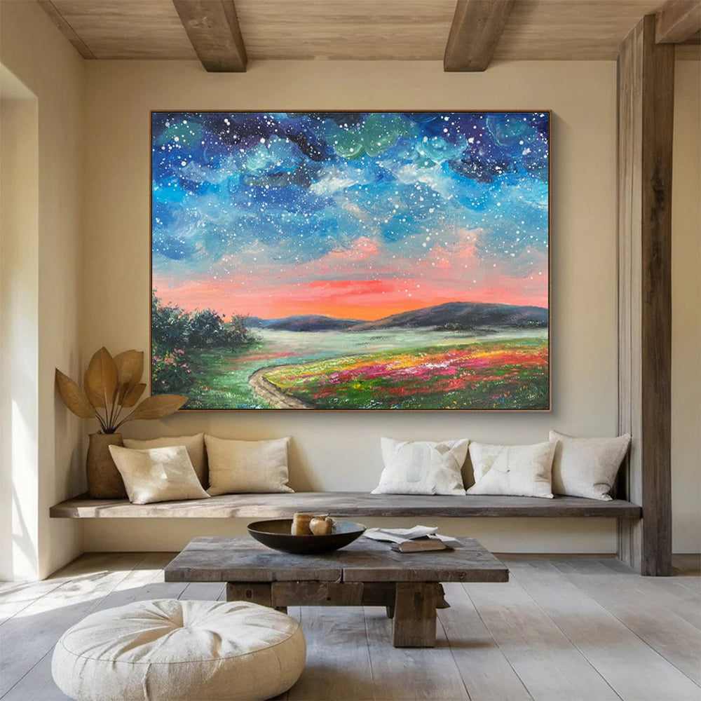 nature sunset landscape abstract design 6